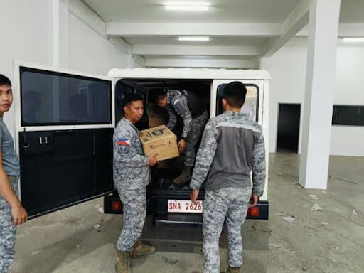 Taisei Philippine Construction Inc. Supports Typhoon Khristine Victims with Goods Donation through Philippine Airforce Civil Military Operations Group